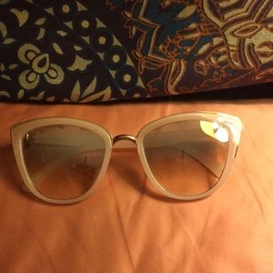 Baby pink Nordstrom bp cat eye sunglasses